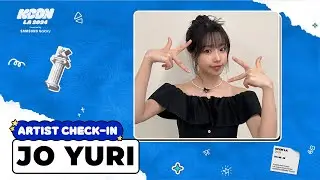 CHECK IN MISSION 💖 | JO YURI (조유리) | KCON LA 2024