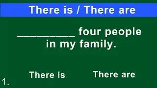 ESL English Test | There is /There are | English quiz for ESL students