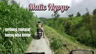 Road to Embung Manajar Selo Merbabu Accessible by Motorcycle Only