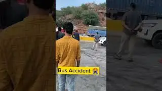 Pakistani bus Accident 😭 #shorts #youtubeshorts
