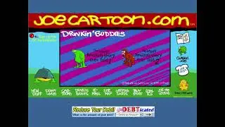 Joe Cartoon flash website in 2003