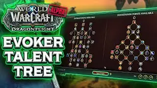 NEW Dracthyr Evoker TALENTS and ABILITIES! - DRAGONFLIGHT ALPHA EXCLUSIVE