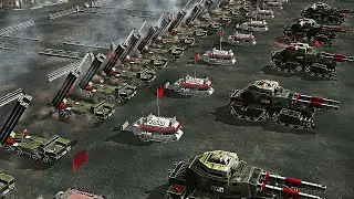 NUKE China vs 7 USA BOSS - Command & Conquer Generals Apocalyptic