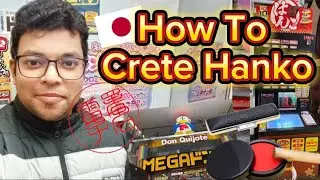 How to Create a Hanko in Japan | 1000¥ Hanko | Donki Hanko Vending Machine