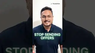 Stop✋Sending Offers Like This 🛑| WhatsApp Marketing #shorts #doubletick