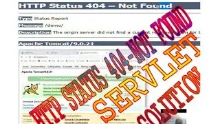 How to resolve 404 error || Not Found while running Apache tomcat server on a Browse in Hindi