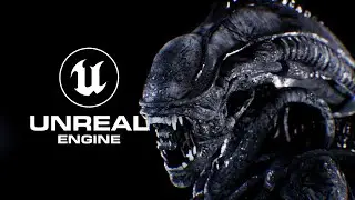 Alien xenomorfo Unreal Engine 5 By Oscar creativo