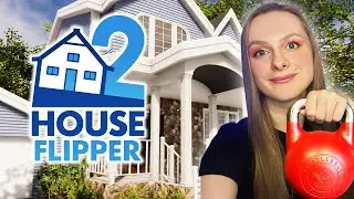 СОЗДАЮ ТРЕНАЖЕРНЫЙ ЗАЛ ДОМА ► House Flipper 2 #19