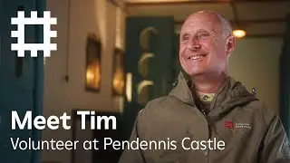 Meet volunteer Tim: sharing his passion for Pendennis Castle