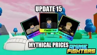 UPDATE 15 MYTHICAL PITY PRICE | Anime Fighters