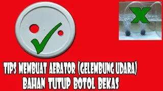 pembuat gelembung aquarium || bikin aerator || ide kreatif