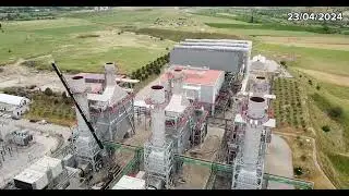 Aksa Enerji Sarayköy Santrali Drone çekimi