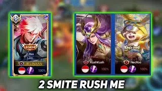 LAM | Enemy 2 Smite & Rush My Jungler 😡😡 | Honor Of Kings