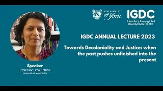 IGDC Annual Lecture 2023