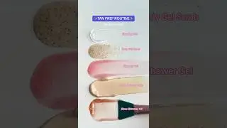 TAN PREP ROUTINE✨FOR A FLAWLESS FAKE TAN #cocoandeve #bodycare #tanning #selftan #faketan #glowup