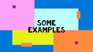 Some other examples, 