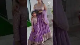 matching mother and daughter