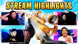 Twitch Streamers REACT to the BEST Cold War Sniping TWITCH HIGHLIGHTS!