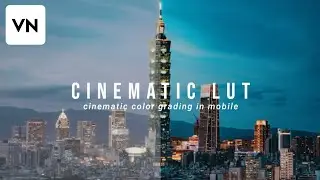 CINEMATIC PRESET/LUT PACK  || VN EDITOR