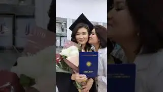 Доченька милая, любимая моя❤Поздравляю с получением диплома👩‍🎓