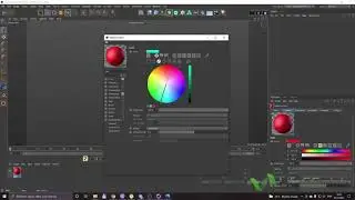 Cinema 4d панель color