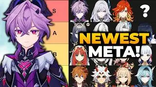 Genshin Impact Tier List (UPDATED MASSIVE CHANGES + ALL NEWEST BROKEN META!) | Genshin Tier List