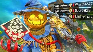 BRUTAL Bloodhound 25 KILLS and 5,200 Damage Apex Legends Gameplay Season 20