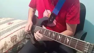 Iron Maiden - Caught Somewhere in Time (Guitar Solo Cover by Dan) - Full HD