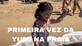 Primeira vez da yumi na praia- THAYTHAY