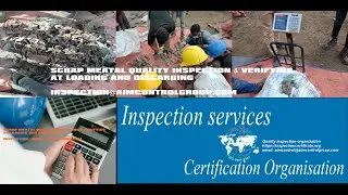 Scrap metal inspection services | AIMGroup ®