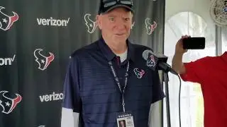 Bob Mcnair At Houston Texans Training Camp