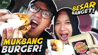 MUKBANG BURGER SUPER BESAR! BIKIN NGILER 🤤