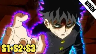Mob Psycho 100 Season 1-3 Explained In Hindi 