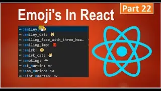 #22, Emoji's in React || Type Emoji's In React