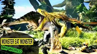 ✅MONSTER HUNTER WORLD : Monster Eat Monster (Epic Moment)