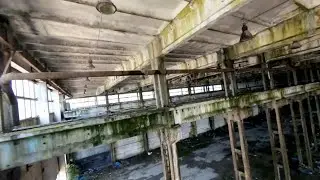 Halloween 🎃  drone flight through abandoned buildings !