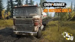 Snow Runner '' How to recover a lost save ''