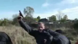 Приколы драка  Колхозники дерутся  акуительно!