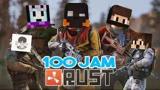 Bertahan HIDUP 100 JAM Di RUST Server VTUBER!