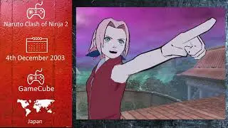 Console Fighting Games of 2003 - Naruto Clash of Ninja 2
