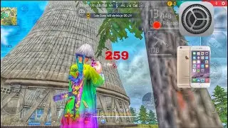 My Settings iphone 6 👽 HUD+DPI⚙️/ iphone 6 Free fire Highlights 🔥❤️ m1887.Exe