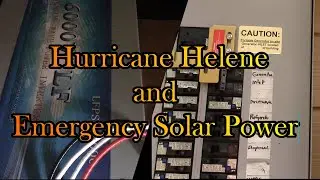 Hurricane Helene  and Emergency Solar Power