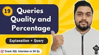 Queries Quality and Percentage | Leetcode 1211 | Crack SQL Interviews in 50 Qs  
