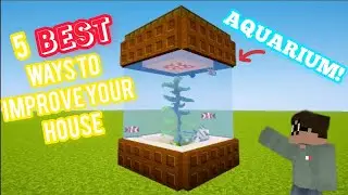 5 BEST Ways To Improve Your House In Minecraft(compilation) | Impact Playz