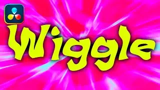 How to Create Wiggly Text in Davinci Resolve