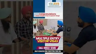 🇨🇦 Father & Son Visitor Visas ✅ #canada #trending #punjabi
