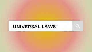 Introduction to Universal Laws: Guiding Principles of the Cosmos