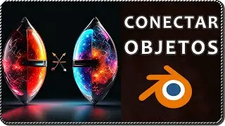 EMPARENTAR y DESEMPARENTAR objetos en Blender haciendo DRAG AND DROP