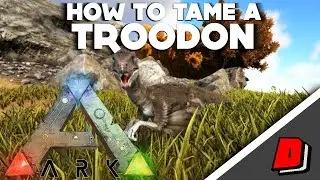 ARK Pooping Evolved: HOW TO TAME A TROODON!!!