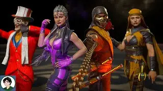 Mortal Kombat 11 - All Characters Intros In First Person View (Camera Mod)